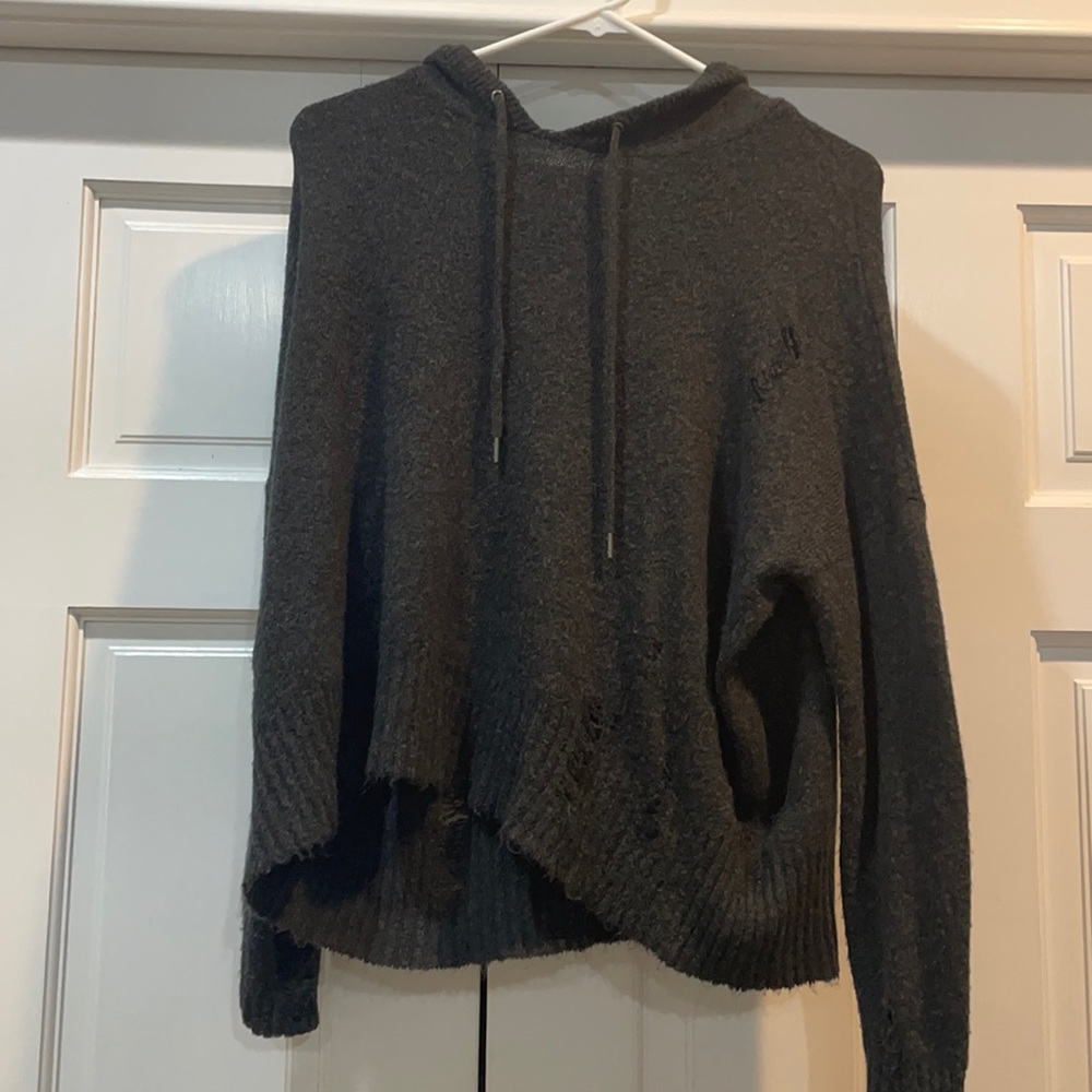 Distressed American Eagle Pull Over